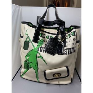 Canvas Coach Purse